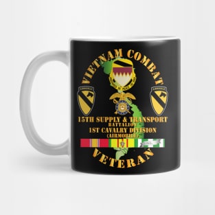 Vietnam Combat Cavalry Veteran w 15th Supply & Transport Bn - 1st Cav Div Mug